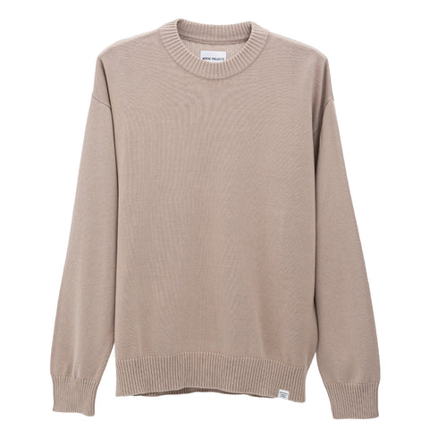 Norse Projects Jonas Cotton Sweater Oatmeal N45-06417004 5711610324190 Front Degli Uberti